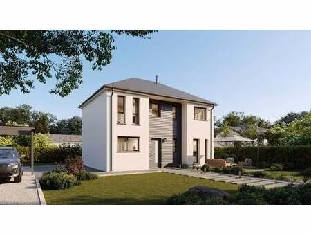 terrain avec maison neuve à vendre