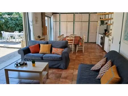 loc hors saison 5 pers tout confort jardin piscine