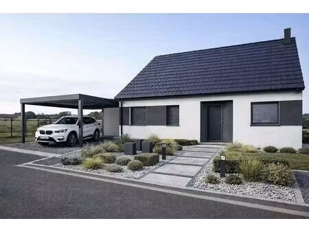 terrain avec maison neuve à vendre