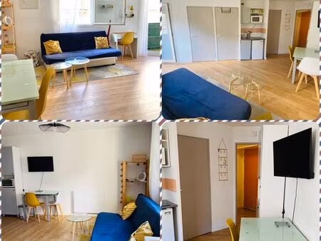 studio avec balcon – centre-ville de nîmes