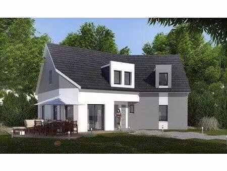 terrain avec maison neuve à vendre