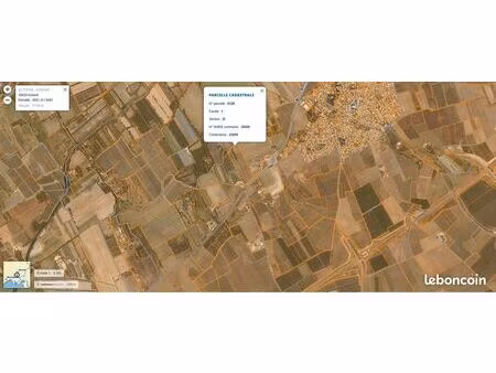 loue terrain 23900 m2