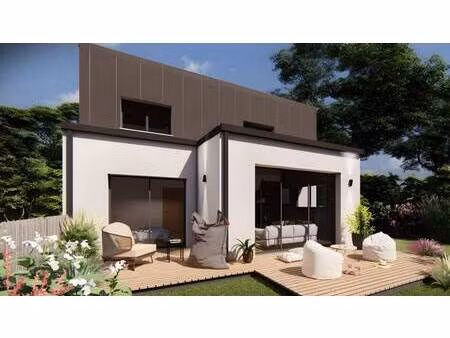 terrain avec maison neuve à vendre