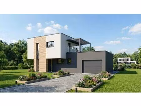 terrain avec maison neuve à vendre