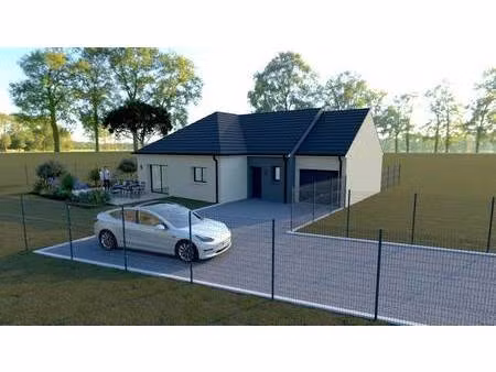 terrain avec maison neuve à vendre