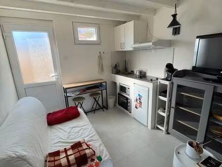 louez petit studio meublé à l année à sausset les pins