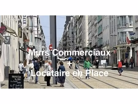 murs commerciaux + locataire en place