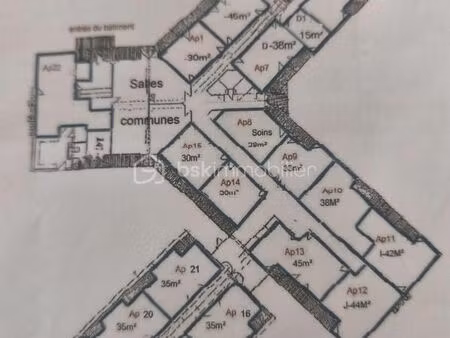 maison 45 pièces 1 205 m²
