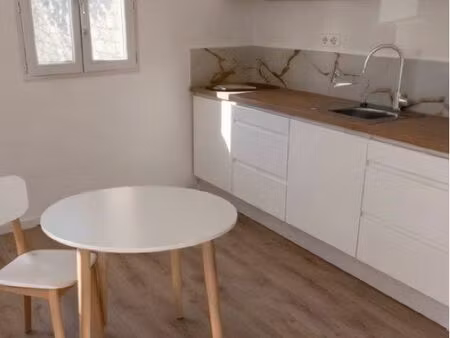 maisonnette t2 37 m2 + jardin privatif 200 m2 clôturé