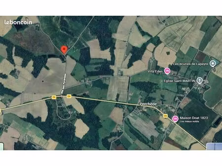 terrain non constructible mormès 32240