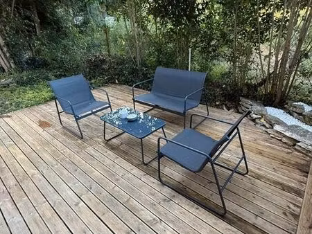 appartement 42m² avec jardin