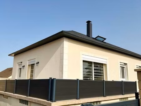 maison contemporaine 93 m2 - terrain clos 350 m2 - mignières