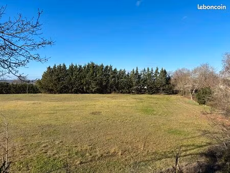 idéal investisseur : terrain 1980m² avec permis pour 3 chalets – condom