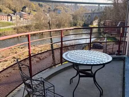 appartement 2ch  balcon  vue amblève  remouchamps