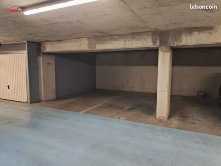 parking boxable à vendre