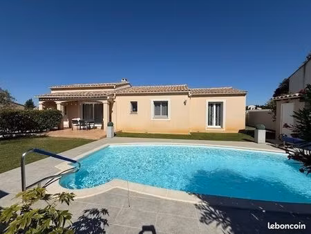 maison de plain pied - piscine