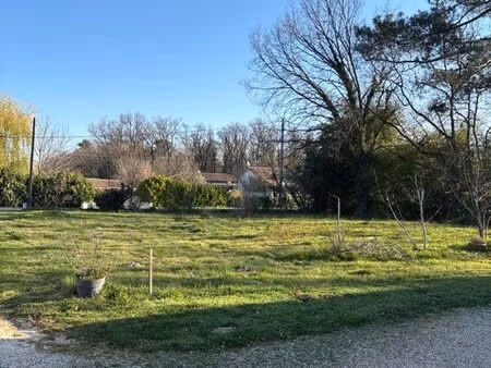 vente terrain constructible