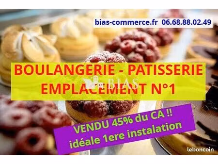 boulangerie  pâtisserie 130 m² grand bourgtheroulde