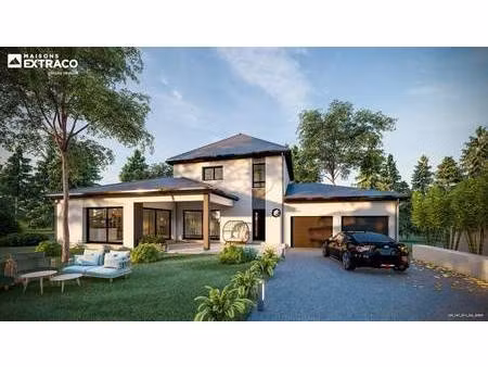 terrain avec maison neuve à vendre