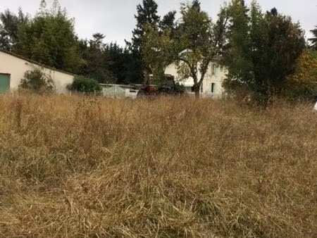 vente terrain constructible