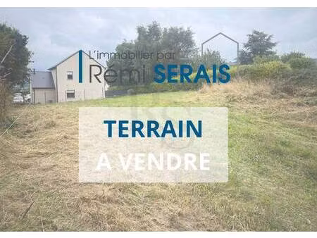 terrain constructible viabilisé à vendre