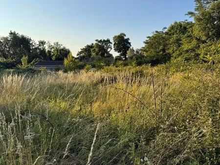 cherche terrain non constructible