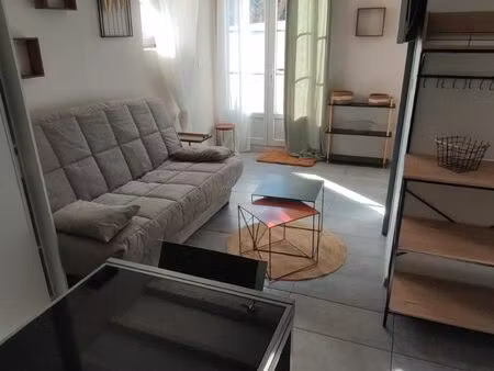 location studio meublé centre ville climatisé