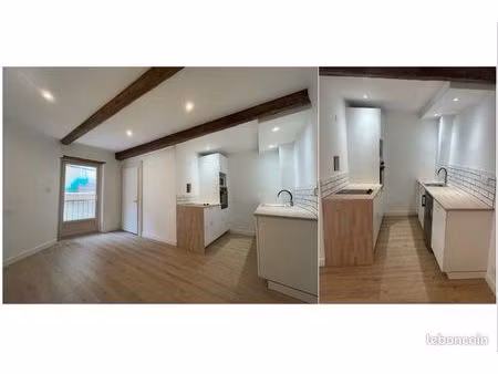 maison centre ville rénovée avec garage