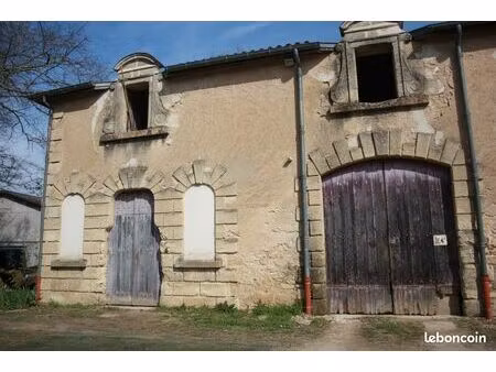 exclusivité : grange de caractère (119 m²) potentiel étage & jardin privatif domaine du ch