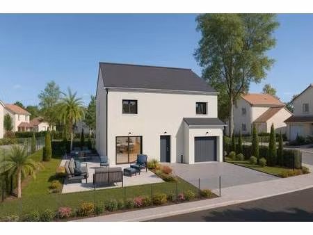 terrain avec maison neuve à vendre