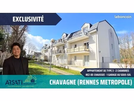 appartement 3 pièces 56 m²