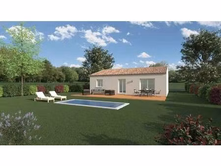 terrain avec maison neuve à vendre