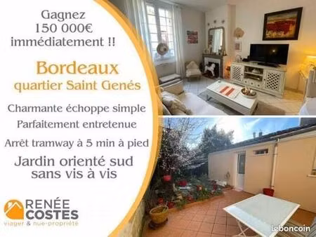 maison en viager 2 pièces 52 m²