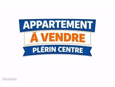 appartement t2 - plerin centre
