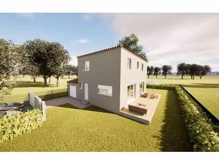 terrain avec maison neuve à vendre