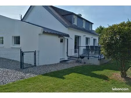 rdc d une maison fouesnant 2 chambres avec jardin clos