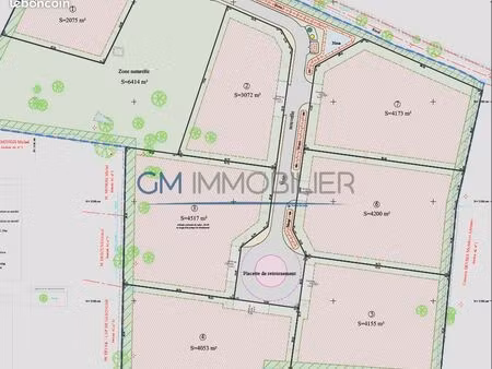 terrain 2075 m² mont-de-marsan