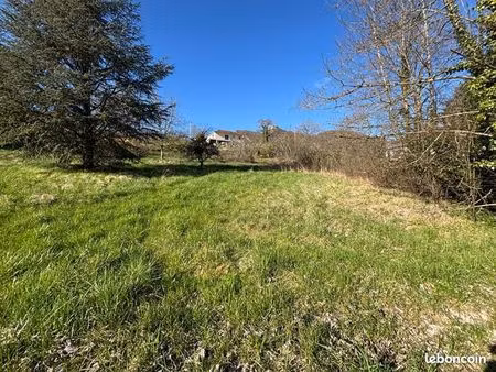 terrain 1 290 m² salins les bains