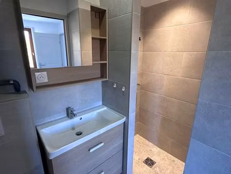 à louer - superbe t2 de 29m2 entièrement rénové à gardanne (cours de la république)