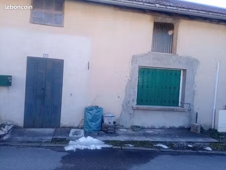 ancienne maison jumelée