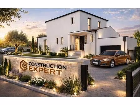 terrain avec maison neuve à vendre