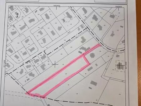 terrain 7390 m² dole