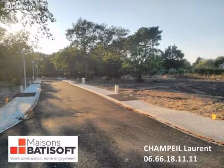 terrain 6 400 m² saint magne