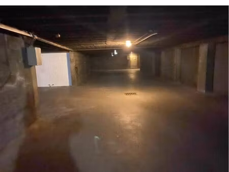 vente garage en sous sol copropriété