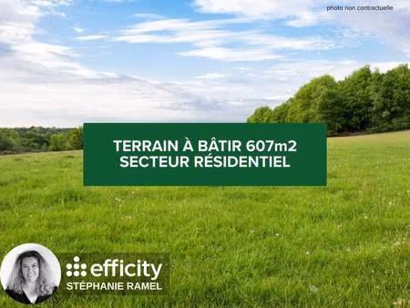 terrain constructible à vendre