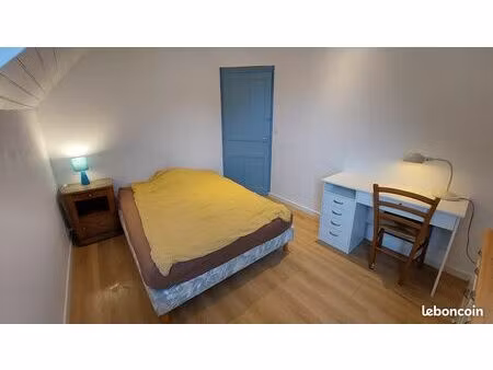 chambre étudiant sdb et cuisine partagées proche mer fouesnant