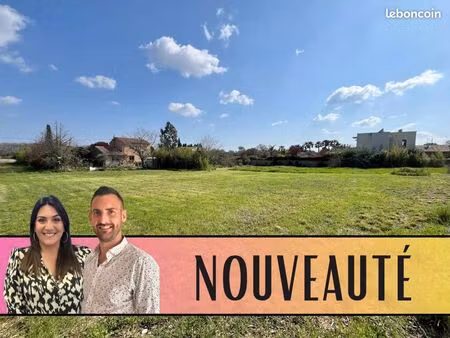 terrain 2 230 m² paulhan