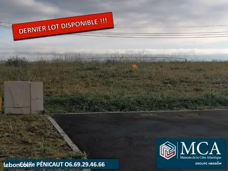 terrain 911 m² cassen