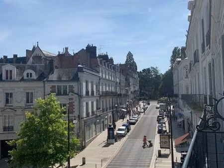 rare – appartement haussmannien avec balcon et vue château – hyper centre blois