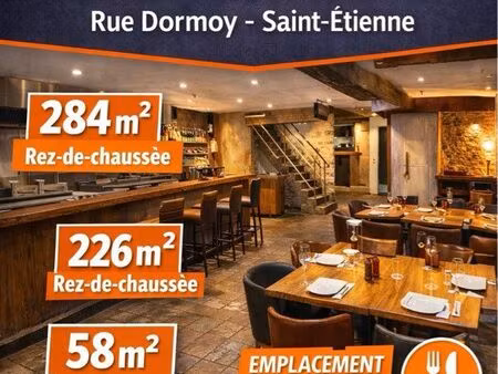 à vendre – murs commerciaux restaurant libres –rue dormoy